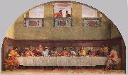Andrea del Sarto The Last Supper ffgg oil on canvas